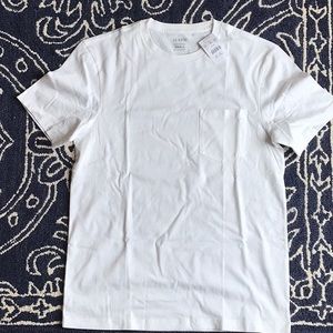 J.Crew men’s white pocket tee